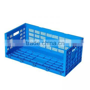 Folding plastic egg crate