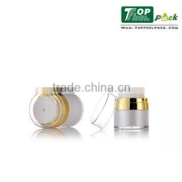 Empty Cosmetic Packaging- Acrylic Airless /Vacuum Pump Jar 15g/30g/50g