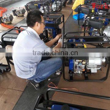 3 Inch Single Stage and Trash Key Start Sewage Diesel Water Pump for Water Treatment Use(KDP30S)