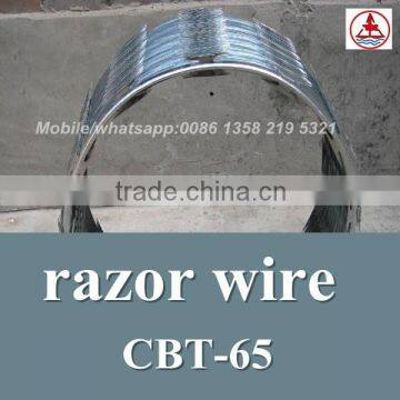 china anping factory hot dipped galvanized razor blades barbed wire