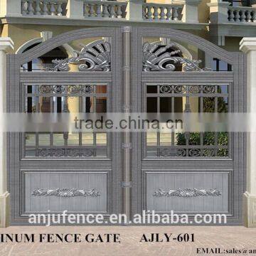 New design decorative entrance Aluminum door for residential and villa AJLY-601