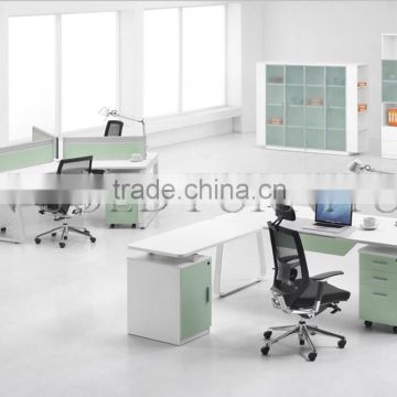 Modern High Quality Cheap Price Custom-Made OEM Office Desks, 3 Person Office Workstation(SZ-WS306)