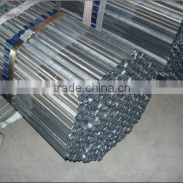 Zinc 60GSM-150GSM Galvanized Coating Tubes/ Round