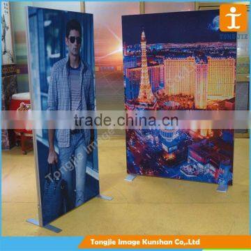 Advertising led lighting transparent reflective printing