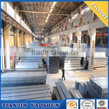 GI hollow section tube 40*40*0.9*5.8m welded steel tube