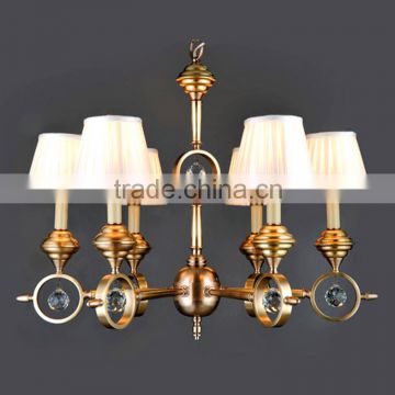 high technology brass pendant lamp classical for drawing room