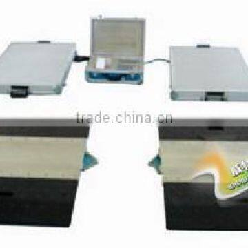 High quality and accuracy portable axle scale