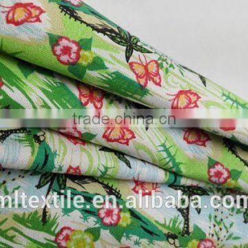 Custom wholesale cotton printed plain cotton canvas fabric textile for bag wholesale