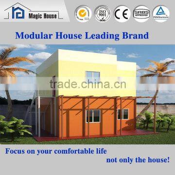 Philippines houses prefabricated Villa Style Steel Prefab House