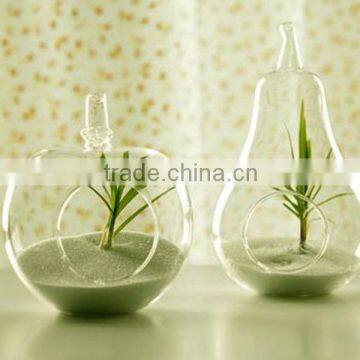 Hanging Pear Shaped Glass Vase, Minimalist Style, Home&Wedding Decoration