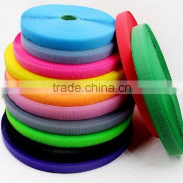 Factory prices colorful reusable magic tape hook and loop fastener straps