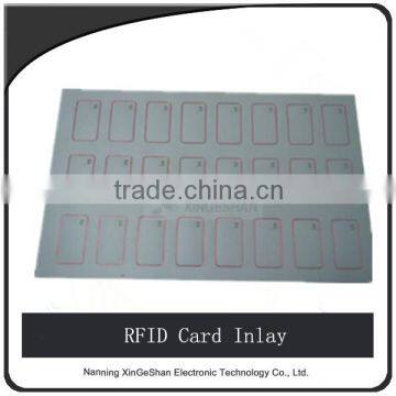 13.56mhz PVC RFID HF Card Inlay