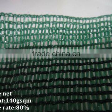 UV added 85% shade rate agricultural shade net/sun shade net