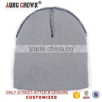 Plain Unisex Beanie Hat/new Design Winter Beanie Hat photo-4