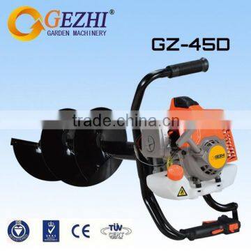 2 Stroke Earth Auger Portable 2.34hp Gasoline Ground Drill Professional Farming Equipments GZ-45D