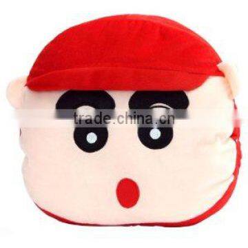 Soft Cartoon Plush Cushion Pillow Blanket