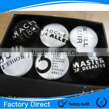 Hot Sale Customized Tourist Souvenir Dome Crystal Glass Magnet/Button Glass Fridge Magnets photo-3
