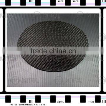 For Subaru WRX 2014- Carbon Fiber Car Fuel Cap Tank Cover