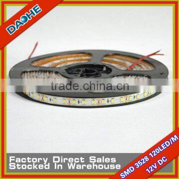 LED Flexible Tape SMD 3528 120LED/M White/Warm White No-waterproof 5 Meter LED Strip 600LED 5M/roll CE/RoHs Free Shipping photo-3