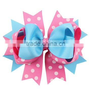 Deshine Wholesale Ribbon Bow Christmas Hairpin ZX1026 photo-5