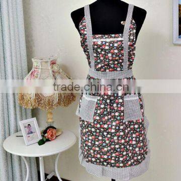 promotional high quality cotton cheap price kitchen apron