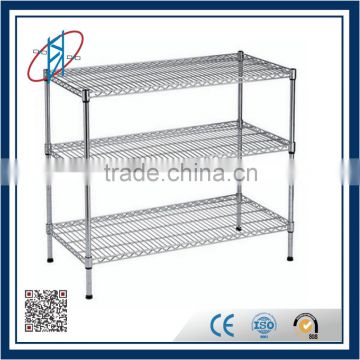 Chrome Metal Steel Storage Wire Shelf