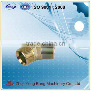 Yellow hydraulic fittings and connectors made in China