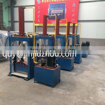 Pillar type hydraulic rubber cutting machine / cutter rubber machine