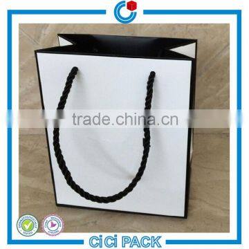 factory printing cheap paper carrier bag white or other color included