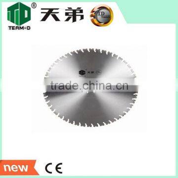 High power laser-welding wall saw blade