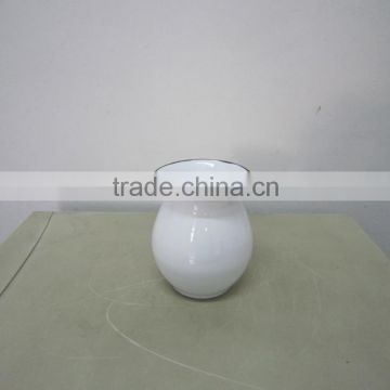 1025 enamel flower pot, flower vase