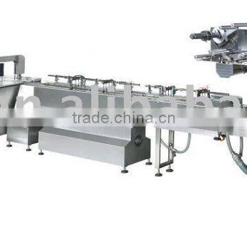 Pillow type chocolate packaging machine