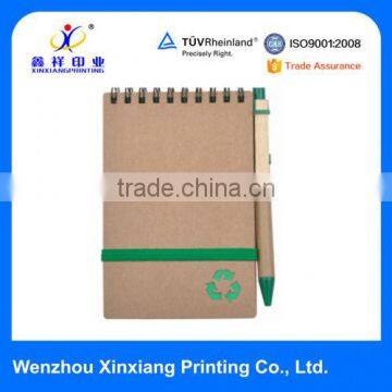 A6 Kraft Recycle Spiral Paper Notebook photo-1