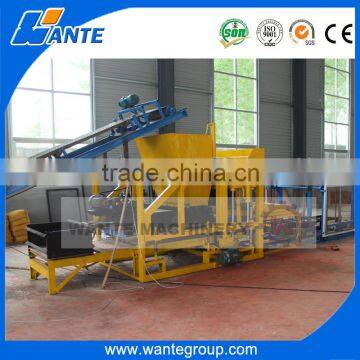 WANTE MACHINERY alibaba best product QT4-18 fully automatic hollow block and paver block making machine line line