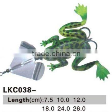 SOFT PLASTIC FROG BAIT FISHING LURE