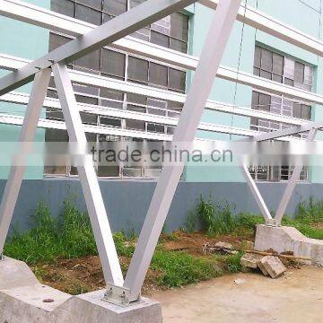 Carport Cheap Solar Panel 100w Steel Solar Carport Mounting Brackets photo-3