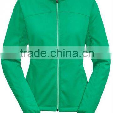 Lady winter softshell jacket plus size