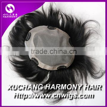 Quality stock hair toupees/human hair toupee for women/hair toupee woman