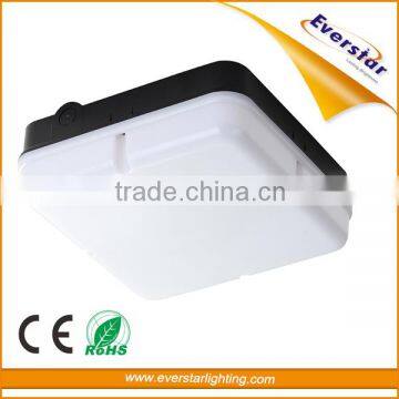 TUV/SAA/CE/RoHS 18w 230v pf0.9 IP65 IK10 Square led ceiling light