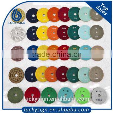 Lowes diamond polishing pads for angle grinder,3inch flexible resin granite polishing pads                        
                                                Quality Choice