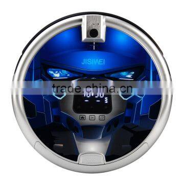 wifi + camera + LCD screen JISIWEI S+ auto vacuum cleaner, vacuum cleaning robot,cleaning robot vacuum cleaner