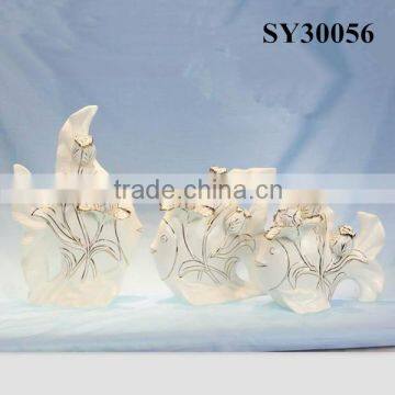 Living fish white animal decoration