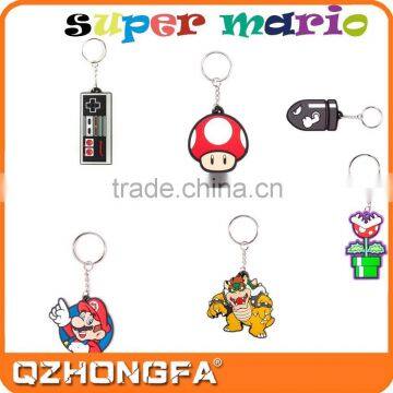 Hot Sell Mario Series 3D Rubber Keychain photo-3