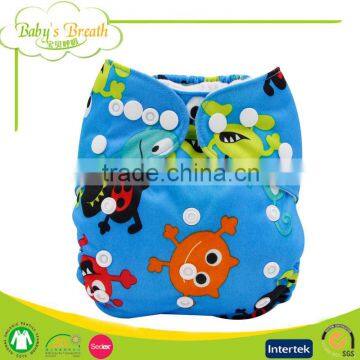PSF-07 Printed Leak Guard Elf Fashion Cloth Diapers Baby Reusable Washable Supplier's Choice photo-4