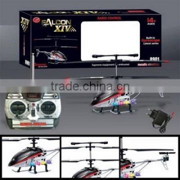 3CH DIE CAST R/C HELICOPTER WITH LIGHT AND GYRO