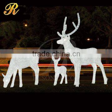 LED lighted animated Christmas reindeer on sale