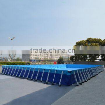 Outdoor Playground Rectangular Metal Frame Swimming Pool                        
                                                Quality Choice