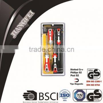A9988-32 4 PCS cross slot with logo hand tools screw drivers