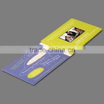 Factory supply 4.3 inch video brochure video brochure module in 