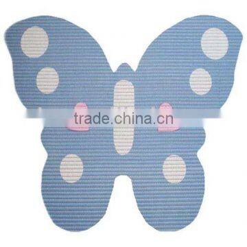 Anti-slip PVC foamed bath mat chang color